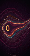 Abstract background showing intense digital deformation, warping space and stretching colors into dynamic waves and ripples ,distortion ,visual ,intense