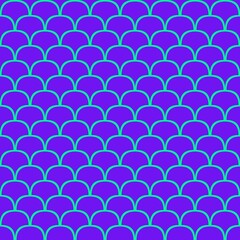 Fototapeta premium Violet scallop pattern abstract background