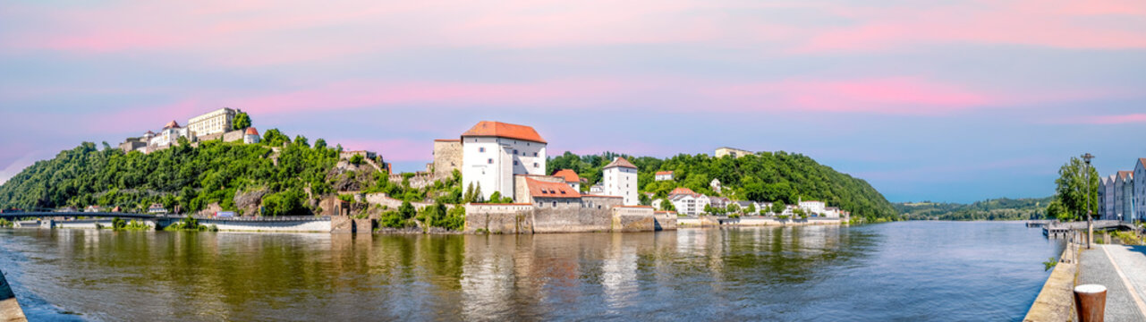Altstadt, Passau, Bayern, Deutschland 