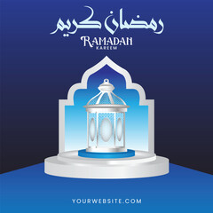 Islamic Greeting Cards with Modern Mosque, Crescent Moon, and Lantern Designs, Abstract Geometric Banner Templates, Holy Month Celebration Background Collection, Arabic Calligraphy.