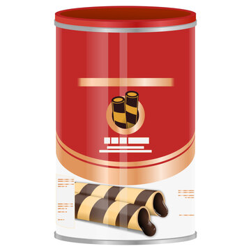 Wafer Roll Tin
