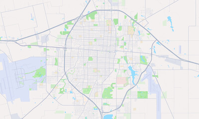Abilene Texas map
