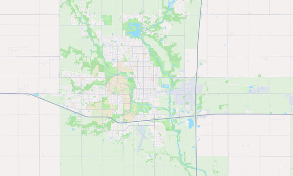 Ames Iowa map