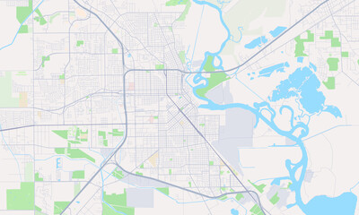 Beaumont Texas map