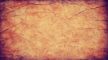 Aged Paper Texture with Cracks and Warm Brown Tones Suitable for Artistic and Vintage Design