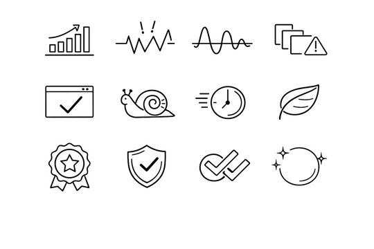 Passive warning snail optimized outline image scroll icon generation zigzag vector simple