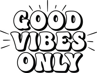 Simple Good Vibes Design