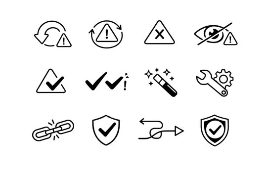 Resolved vector chain ignore error generation path action icon simple image fallback