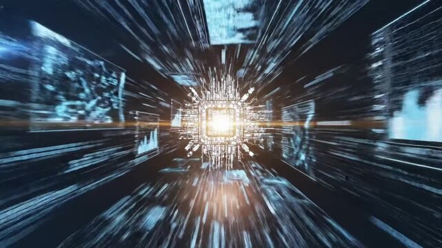 Exploring the global network and digital connections across continents and countries in real time