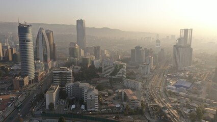Obraz premium African union (au) building addis ababa, ethiopia africa, 