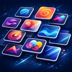 abstract colorful background