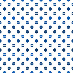 Mini circle seamless pattern. Classic geometric surface print. Repeated polka dot motif ornament. Simple geo dotted ornamental background. Modern minimal design texture. Vector abstract wallpaper