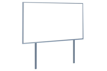Large Silver Billboard
