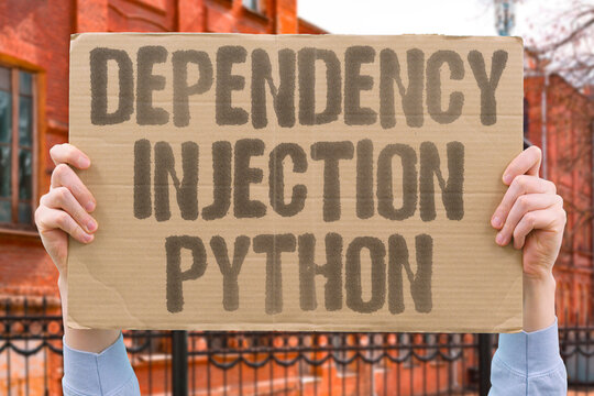 "Dependency Injection Python" DI patterns in Python language. DEPENDENCY. INJECTION. PYTHON. PATTERNS. LANGUAGE.