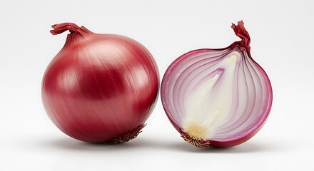 Red Onion Halved CloseUp