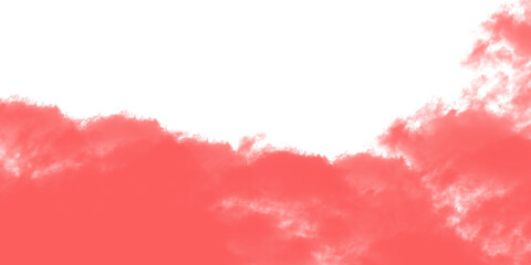 Abstract pink smoke cloud on transparent texture background, dramatic effect.