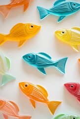 Fun fish-shaped candies incharming sardine packaging