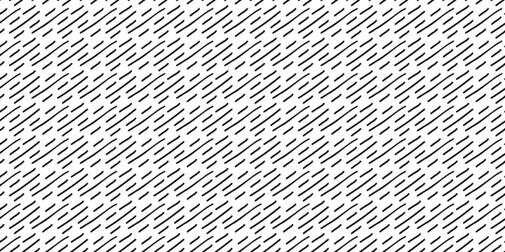 Diagonal dashes pattern on white background texture transparent background