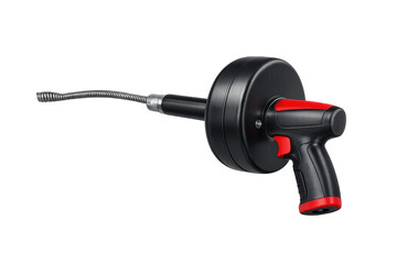 Drain auger plumbing tool for clearing pipe clogs