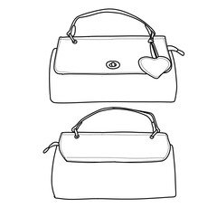 Elegant Handbag Duo - Stylish Accessories for Fashion-Forward Individuals.