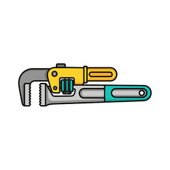 Modern Pipe Wrench Tools - Industrial Plumbing Equipment