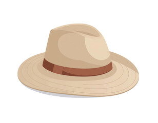 hat isolated on white background