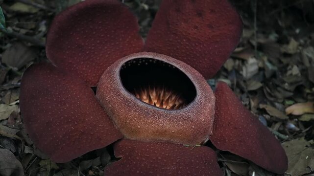Rafflesia kerrii this flowering plant has the largest flowers in the world and is found in Khao Sok, Surat Thani Province.	