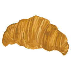 クロワッサンのイラスト