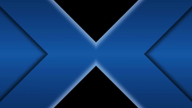 Sliding business transitions. Sharp shapes swiping screen on alpha png layer. Dark blue gradient style. For split and separate video content