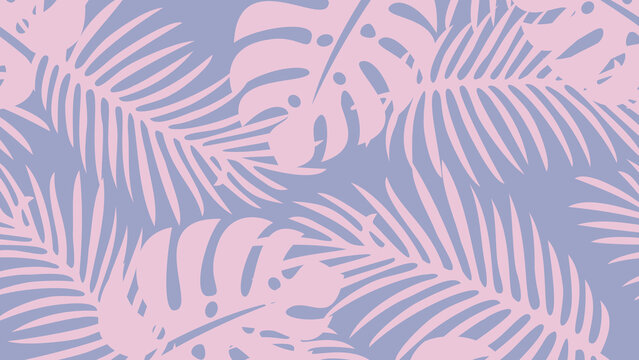 blue and pink leaf nature background texture