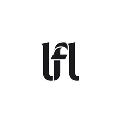 Elegant UFL Logo Design with a Modern, Minimalist Aesthetic.