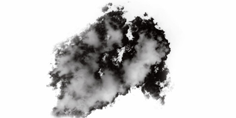Fototapeta premium Abstract white fog texture pattern background. cracked Marble texture frame background. Black and white ink effect watercolor illustration. Abstract smoke on black and Fog background.