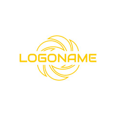 Obraz premium generic circle logo design , business logo , vector , symbol , company logo,background, emblem, swirl, infinity, circular 