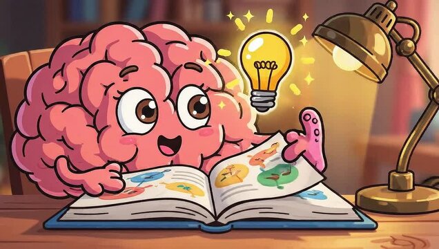 Brainy Adventures - A Cartoon Brains Journey Through Knowledge.