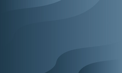 Dark blue abstract gradient waves background