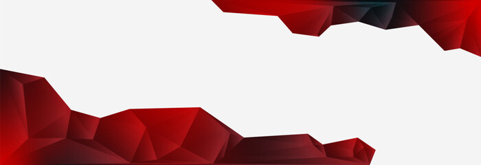 Luxury Dark Red Polygonal Background