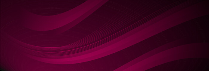 Obraz premium Abstract Purple Pink Wave Background with Smooth Gradient
