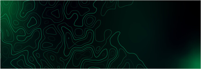 Green Topographic Map Abstract Background