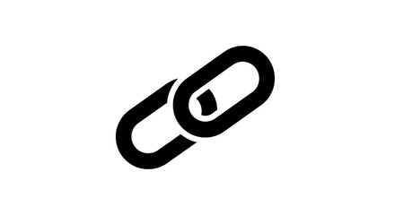 Chain Link Icon: Connection, Security, and Web Symbol