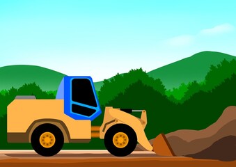 ホイールローダー © おだか