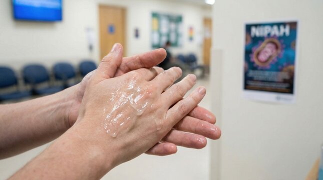 Hand Sanitizer Gel Application with Focus on Personal Hygiene against Nipah Virus