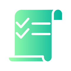 list gradient icon