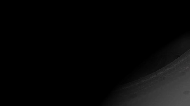 Abstract Swirling Shapes Moving In Dark Space