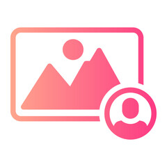user gradient icon