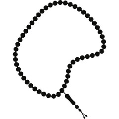 Naklejka premium Islamic Prayer Beads Icon