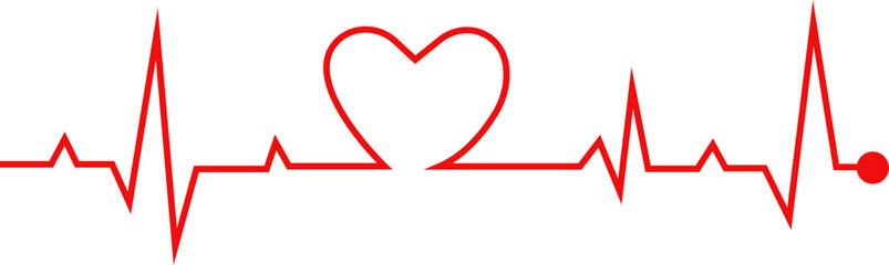 Heart Rhythm Icon Vector Illustration For Medical Healthcare Cardiology Design With Pulse Line Symbol In Modern Style Collection Group Monitoring Iconography.