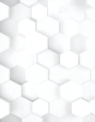 Fototapeta premium Modern abstract honeycomb pattern with hexagonal 3D shapes