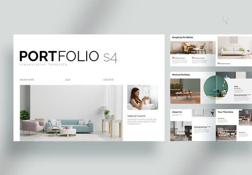 Minimalist Portfolio Design 