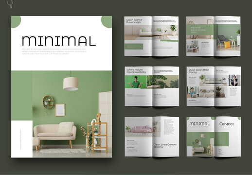 Green Minimal Template