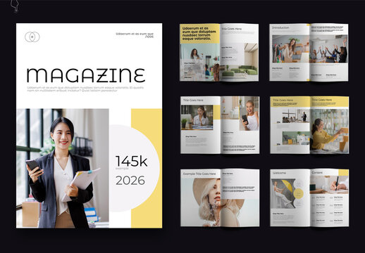 Minimal and Modern Magazine